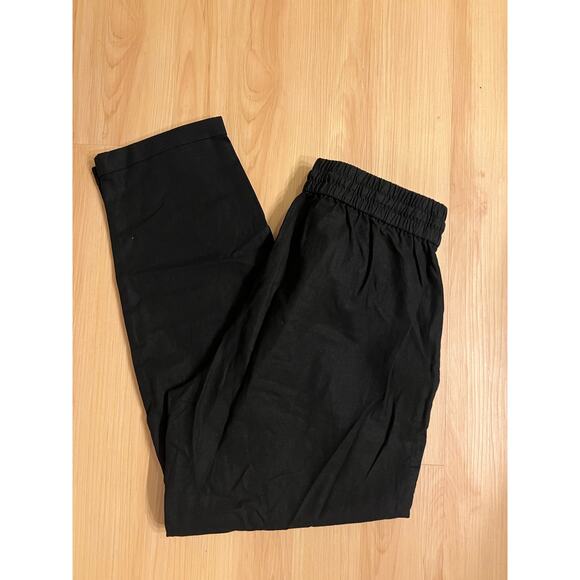 J.Crew Linen-Cotton Blend Drawstring Pant - Picture 3 of 7